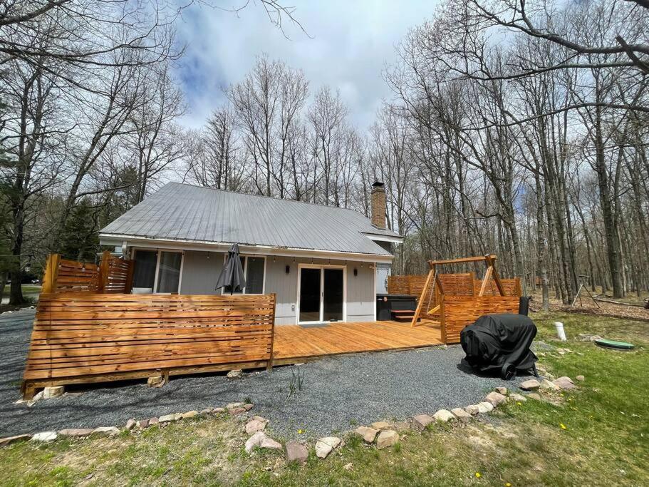 Modern Home Near Lake W Hottub, Game Room, Fireplace Albrightsville Extérieur photo